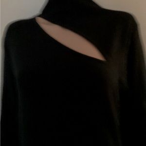 Black long sleeve sweater